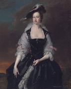 Thomas Hudson wife of William Courtenay painting